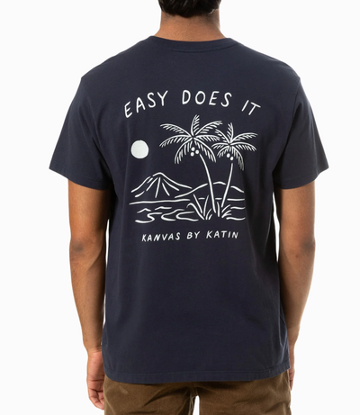 Isle Tee - Polar/Navy