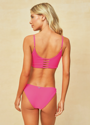 Radiant Pink Flirt Bikini Bottom