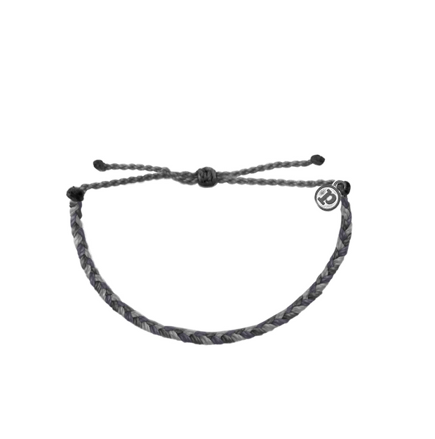 Mini Braided Bracelet -Steel