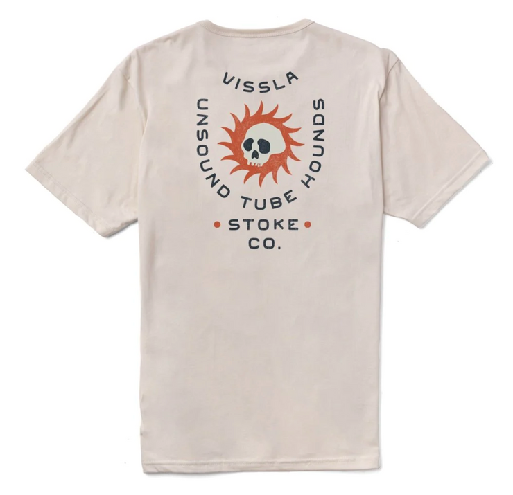 Tube Hounds Organic Tee - Bone