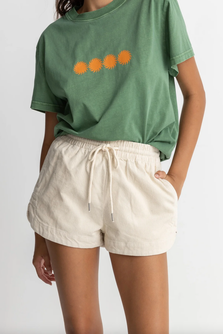 Mazzy Corduroy Short - Sand