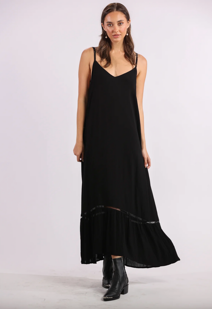 Day Tripper Slip Dress - Onyx