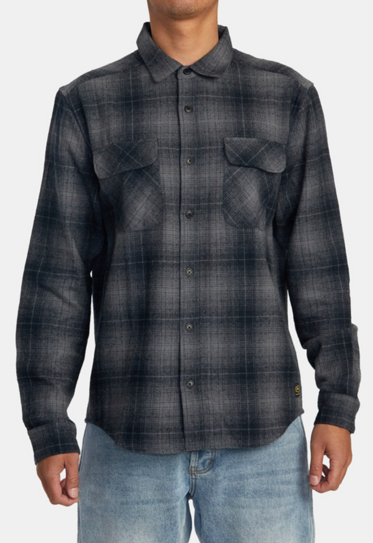 Dayshift LS Flanel - RVCA Black