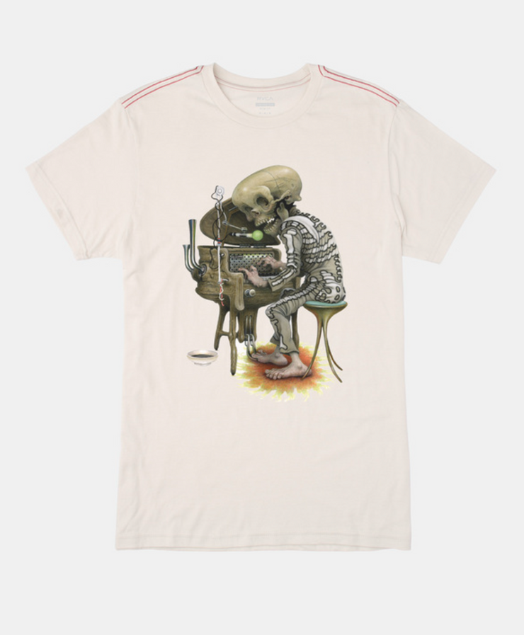 The Organist T-Shirt - Antique White