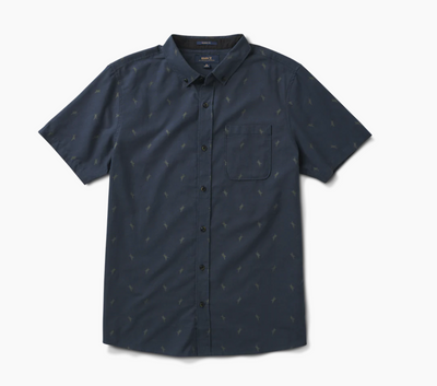 Scholar Oxford Shirt - Dark Navy Crosshatch