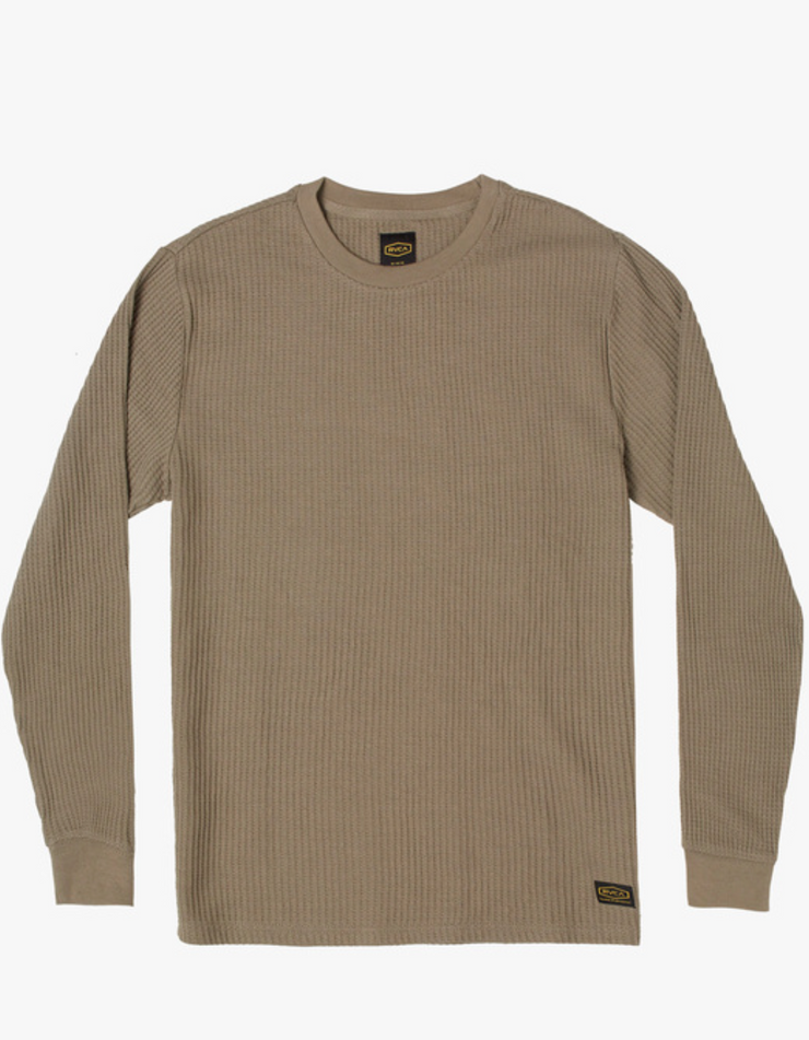 Day Shift Long Sleeve Thermal Shirt - Aloe