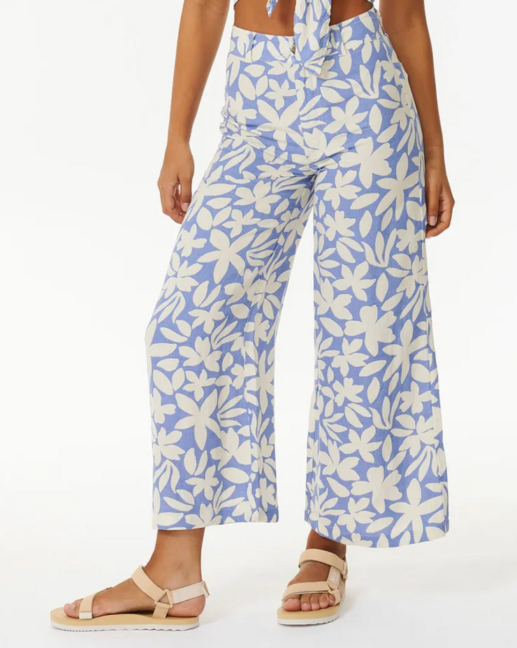 Holiday Tropics Pant - Mid Blue