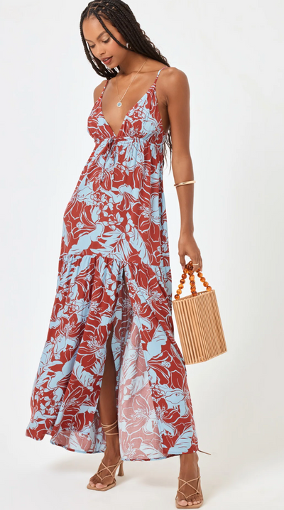 Printed Victoria Dress - Going Tropical