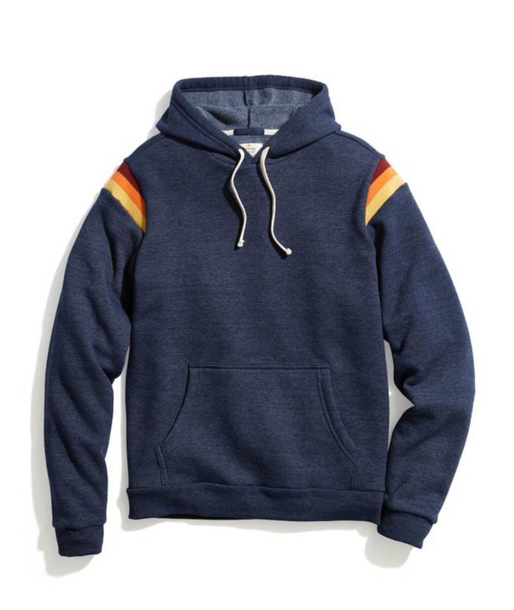 Banks Pullover Hoodie- Navy Heather