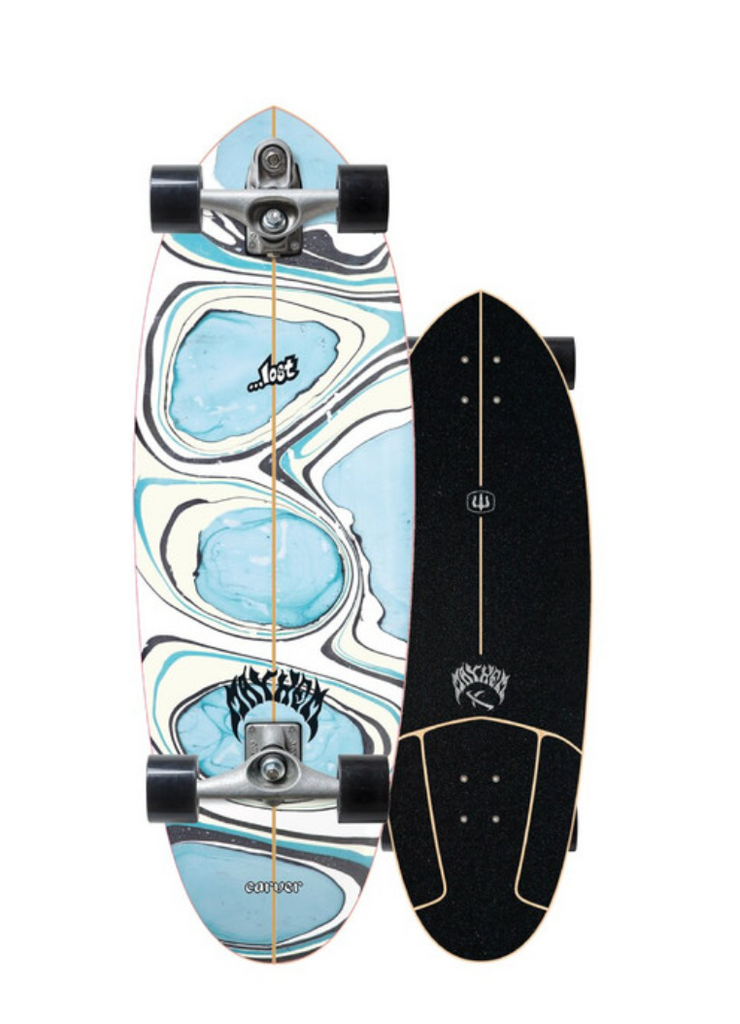 LOST X Carver C7 Raw 32" Quiver Killer Surfskate Complete