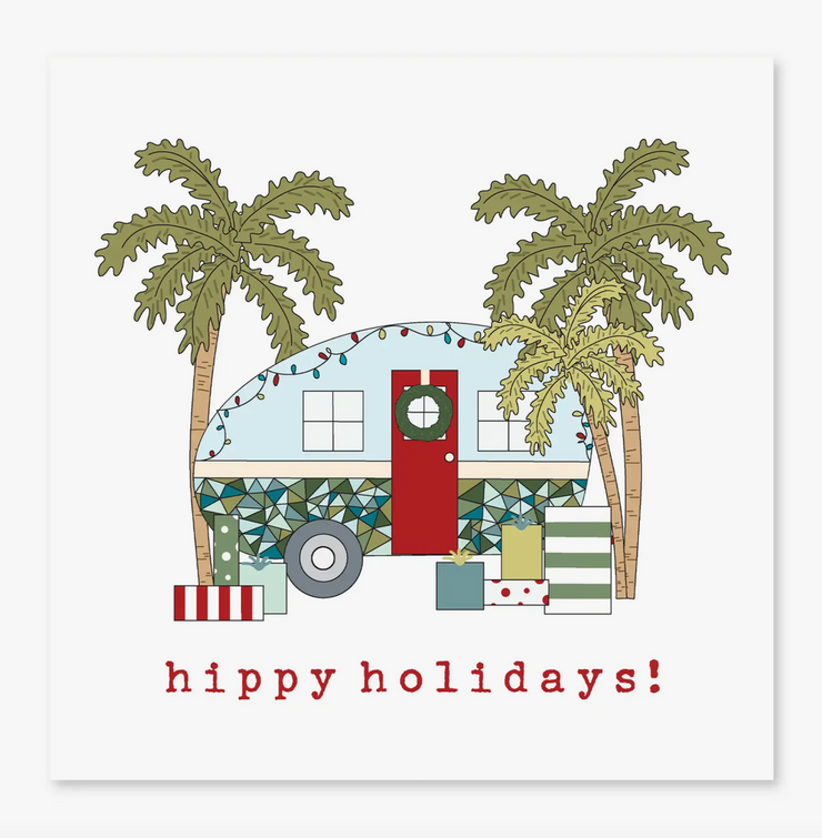 Hippy Holidays! Greeting Card