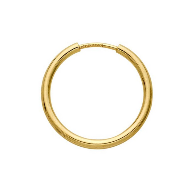 Gypsy Life 14/20 Yellow Gold-Filled 1.5 x 16mm Endless Hoop Earring