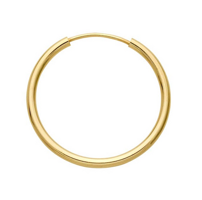 Gypsy Life 14/20 Yellow Gold-Filled 1.5 x 20mm Endless Hoop Earring