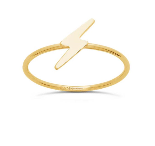 Gypsy Life 14/20 Yellow Gold-Filled Lightning Bolt Ring