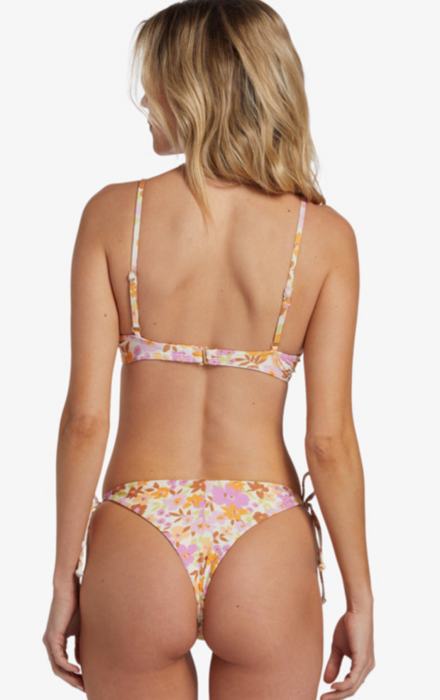 Sungazers Ruched Bralette Bikini Top