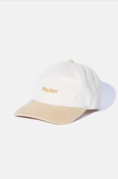 Essential Twill Brushed Cap- Vintage White