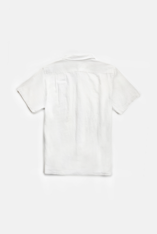 Classic Linen Shirt- White