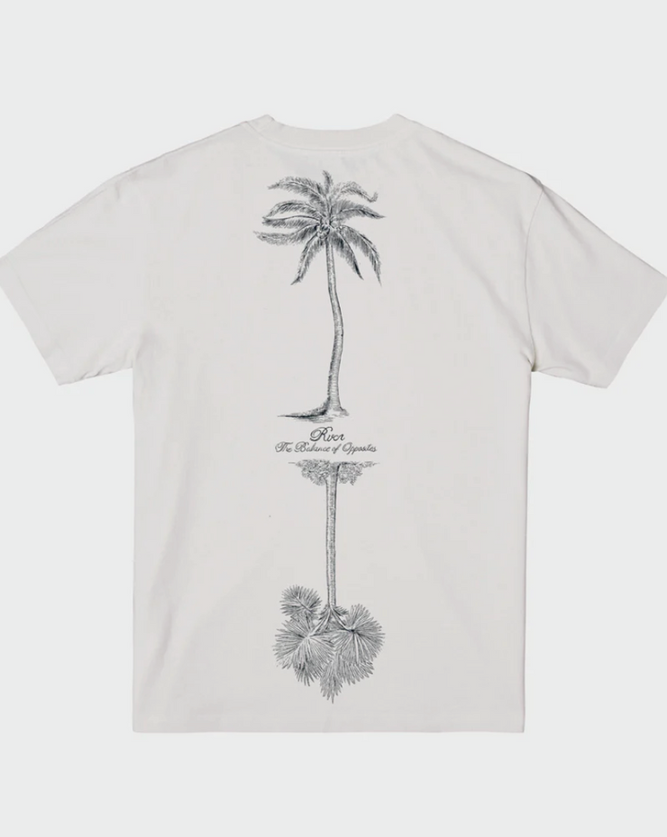 Antique Short Sleeve Shirt- Silver Beach