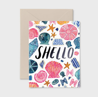 Shello Greeting Card