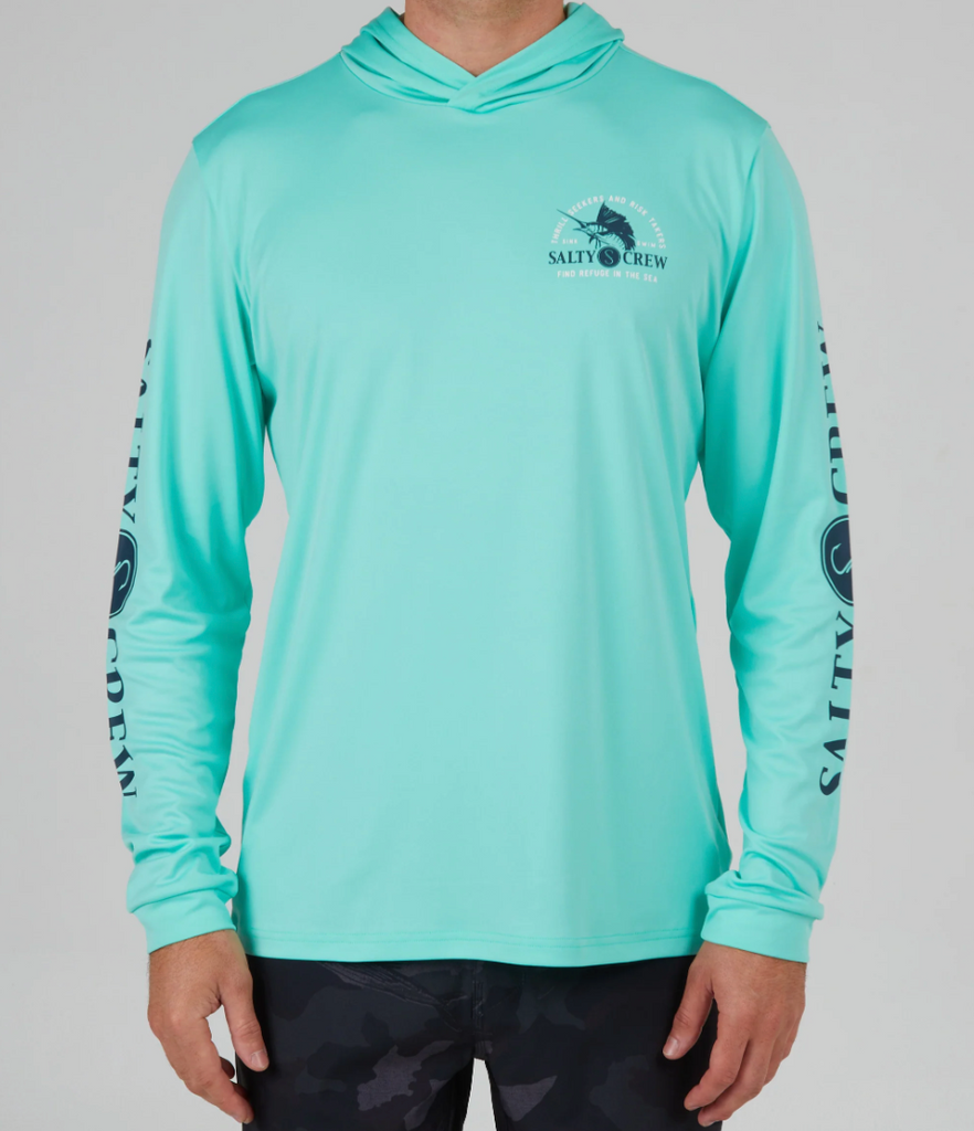 XtraFly Apparel Men's Tee Dolphin Trio Pod Fish Fishing Beach Crewneck  T-shirt