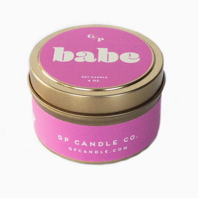 Babe Just Because 4 oz. Candle Tin