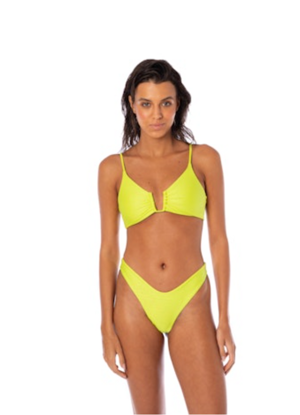 Lime Green Bia Top