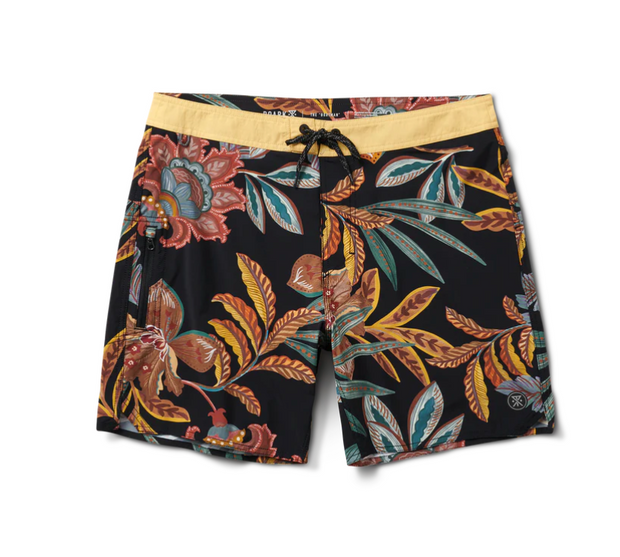 Boatman 2.0 Boardshorts 17"- Baroque Black