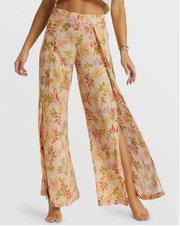 Split Spirit Pants- Peach Whip