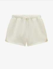 Sabine 4'' Jacquard Shorts- Marshmallow