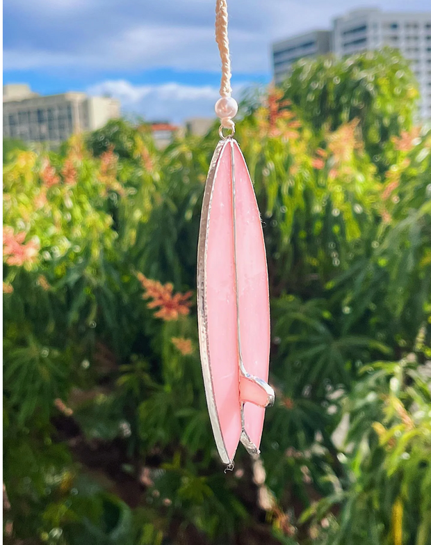 Pink Sands Stained Glass Surfboard