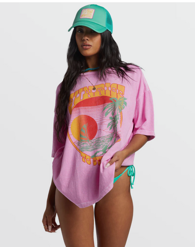 Sunrise To Sunset Oversized T-Shirt
