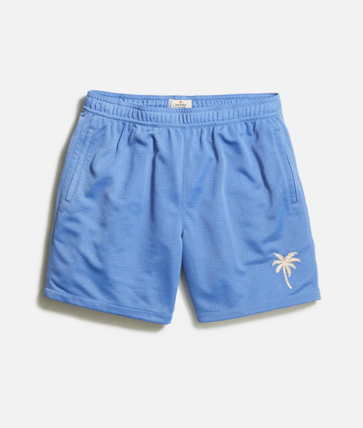 6" Mesh Short- Blue Yonder