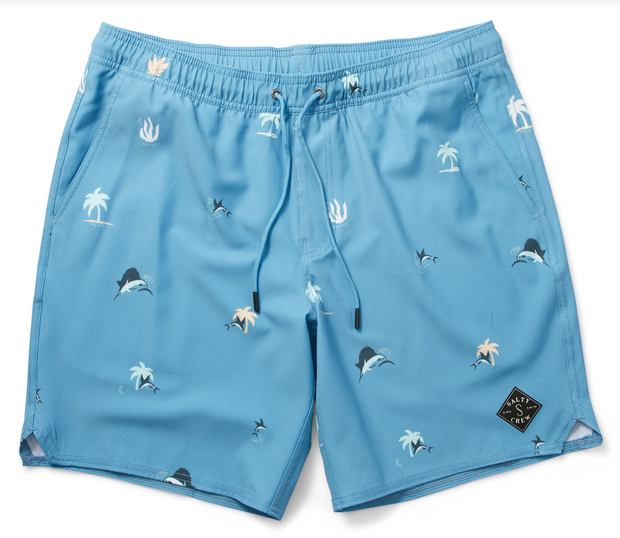 Lowtide Elastic Boardshorts- Azul