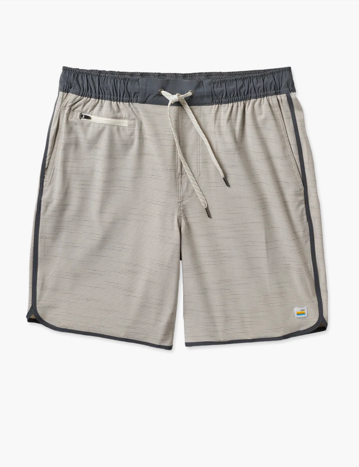 Banks Short- Beachsand Slub Stripe