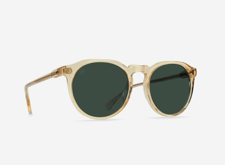 Remmy- Champagne Crystal/ Green Polarized