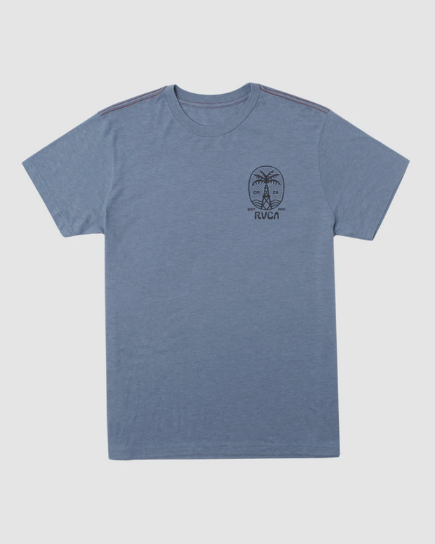 Cliff Shore T-Shirt- Industrial Blue
