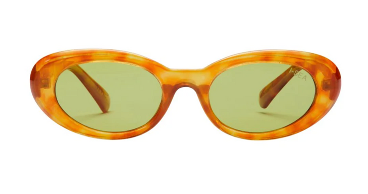 Jagger- Honey Tortoise/Green Polarized