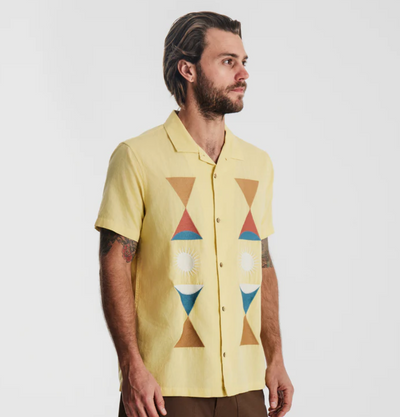 Gonzo Camp Collar Shirt - Sunbeam