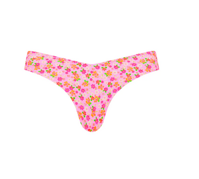 Cheeky V Bikini Bottom - Frangipani Fever