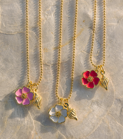 Hibiscus Necklace - Assorted