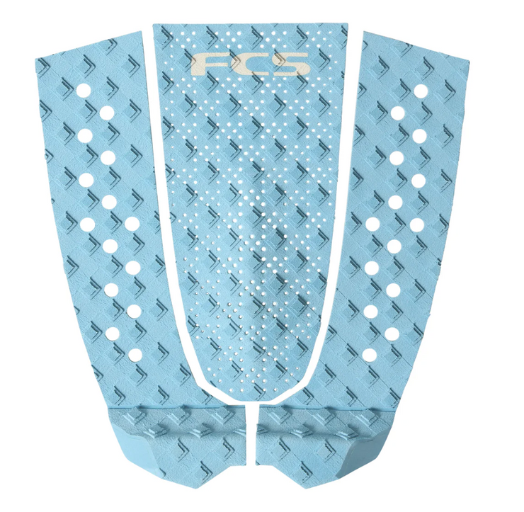 FCS T-3 Eco Traction Pad - Tranquil Blue