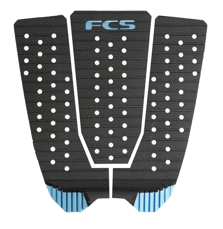 FCS Kolohe Andino Treadlite Traction Pad - Black/Tranquil Blue