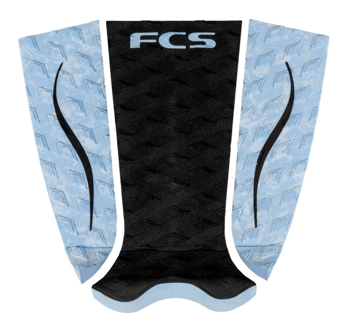 FCS Carissa Moore Traction Pad - Black/Blue