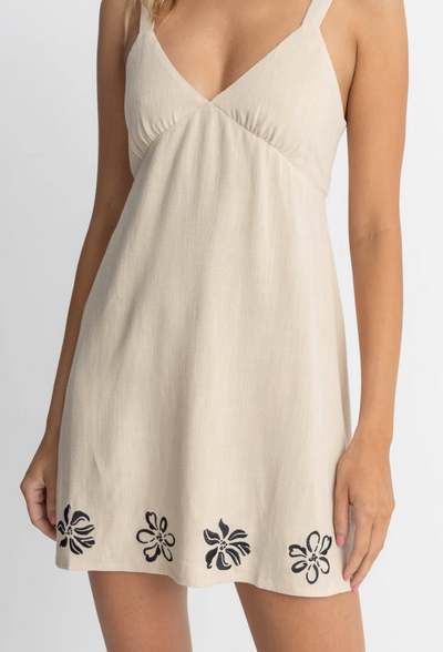 Sundance Floral Mini Dress - Natural