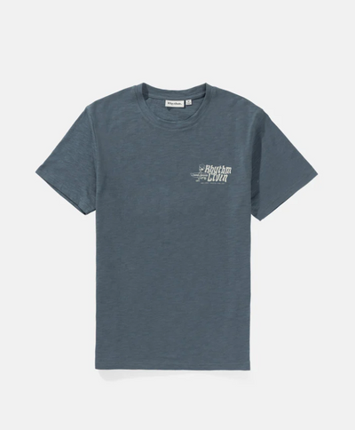 Livin Slub SS T-Shirt - Slate