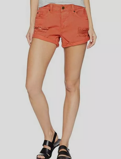 Crossroads Denim Short - Orange