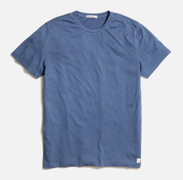 Signature Sea Change Crew Tee - Vintage Indigo