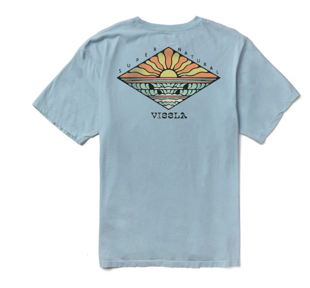 Ay Frame Premium Pkt Tee - Chambray