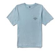 Ay Frame Premium Pkt Tee - Chambray