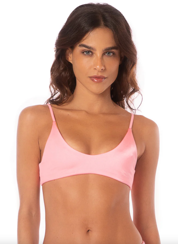 Liberties Classic Bralette Bikini Top - Orchid Pink